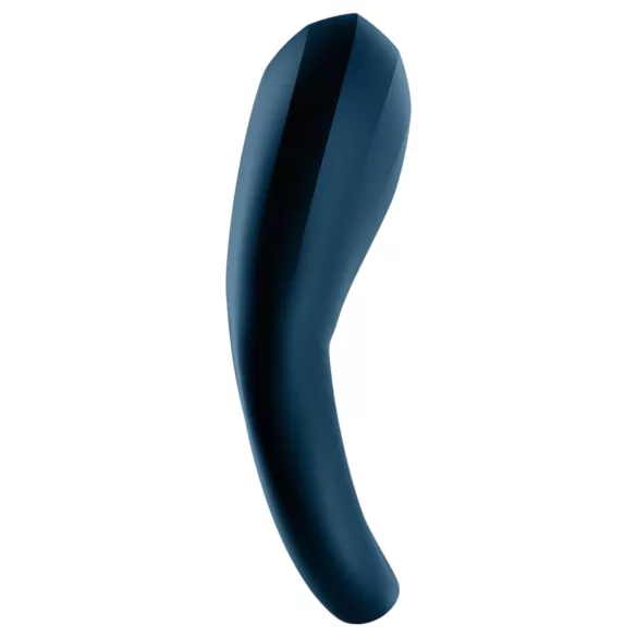 Satisfyer Epic Duo - älykkäästi värisevä penisrengas - musta