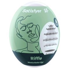 Satisfyer Egg Riffle - masturbaattorimuna miehille - 1 kpl