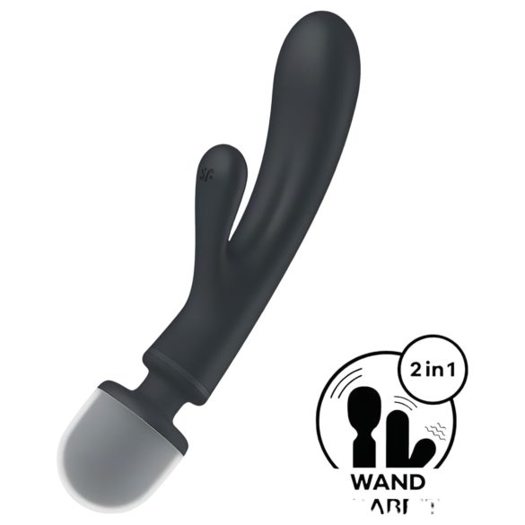 Satisfyer Kolmikko - G-piste ja hierontavibraattori (hopea)
