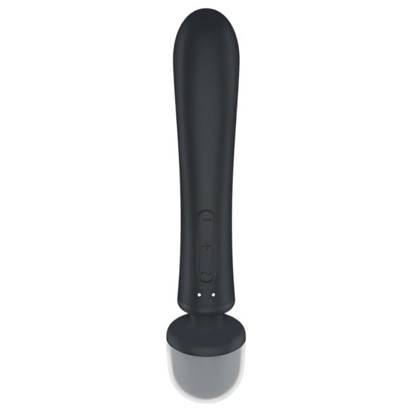 Satisfyer Triple Lover - G-piste ja hierova vibraattori - hopea