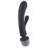 Satisfyer Triple Lover - G-piste ja hierova vibraattori - hopea