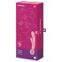 Satisfyer Triple Lover - G-piste ja hierontavibraattori (pinkki)