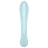 Satisfyer Triple Oh - ladattava, klitorishaaralla varustettu vibraattori (sininen)