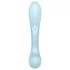 Satisfyer Triple Oh - ladattava, klitorishaaralla varustettu vibraattori (sininen)