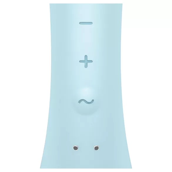 Satisfyer Triple Oh - ladattava, klitorishaaralla varustettu vibraattori (sininen)