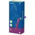 Satisfyer Tri Ball 1 - ladattava, monitoimivibraattori (punainen)