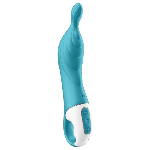 Satisfyer A-Mazing 2 - ladattava A-pisteen vibraattori (turkoosi)