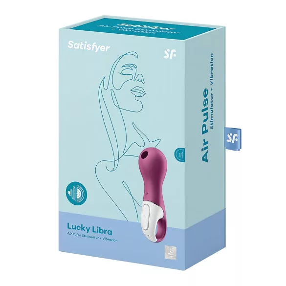 Satisfyer Lucky Libra - klitoriskiihotin ilmateknologia - violetti