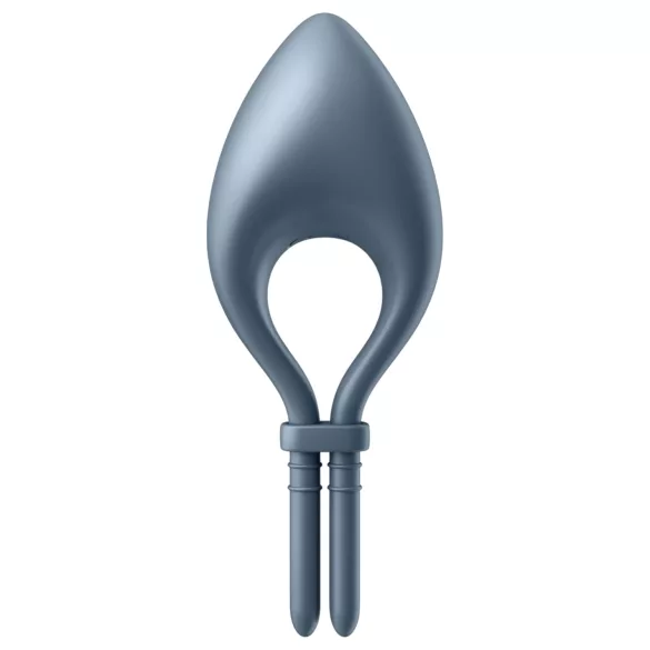 Satisfyer Bullseye - vibraattori penisrengas - älyohjattava - harmaa