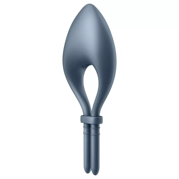 Satisfyer Bullseye - vibraattori penisrengas - älyohjattava - harmaa