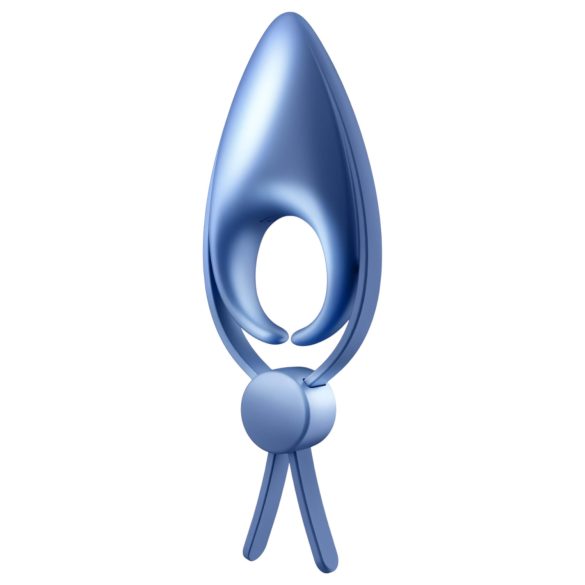 Satisfyer Sniper - vibraatiopenisrengas - ladattava - sininen