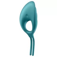   Satisfyer Swordsman - akullinen, värisevä penisrengas (vihreä)