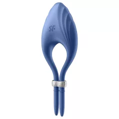   Satisfyer Duelist - ladattava värisevä penisrengas (sininen)