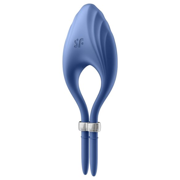 Satisfyer Duelist - ladattava värisevä penisrengas (sininen)
