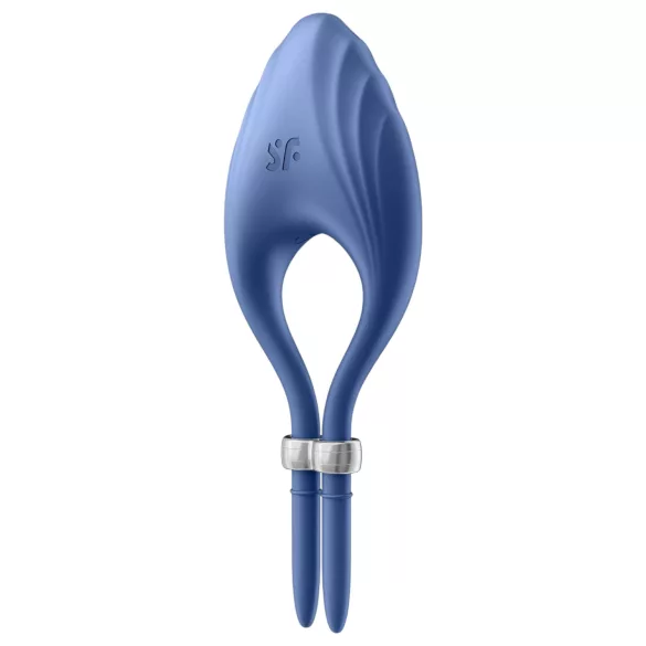 Satisfyer Duelist - vibraattoripenisrengas - ladattava - sininen