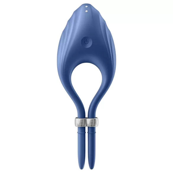 Satisfyer Duelist - vibraattoripenisrengas - ladattava - sininen