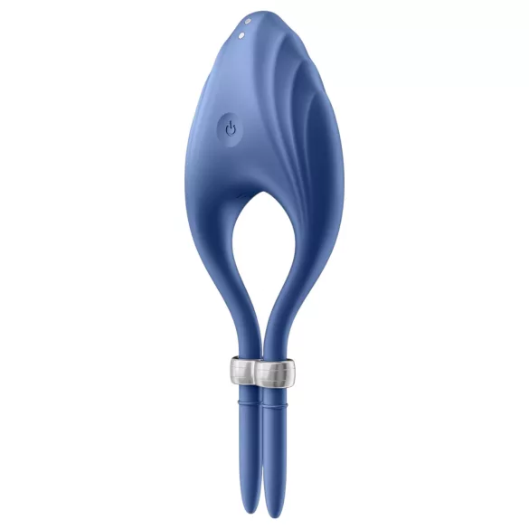 Satisfyer Duelist - vibraattoripenisrengas - ladattava - sininen