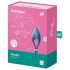 Satisfyer Duelist - ladattava värisevä penisrengas (sininen)