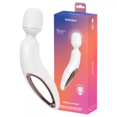 Satisfyer Wand-erland - hierontavibraattori (valkoinen)