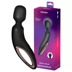 Satisfyer Wand-erland - hierontavibraattori (musta)