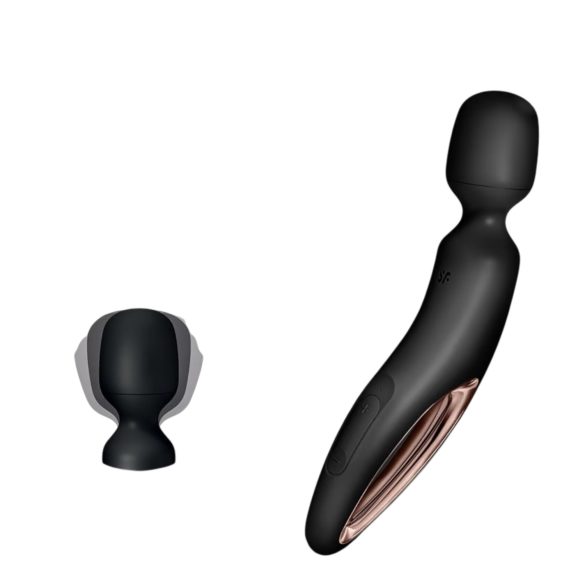 Satisfyer Wand-erland - hierontavibraattori - musta