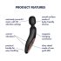 Satisfyer Wand-erland - hierontavibra (musta)