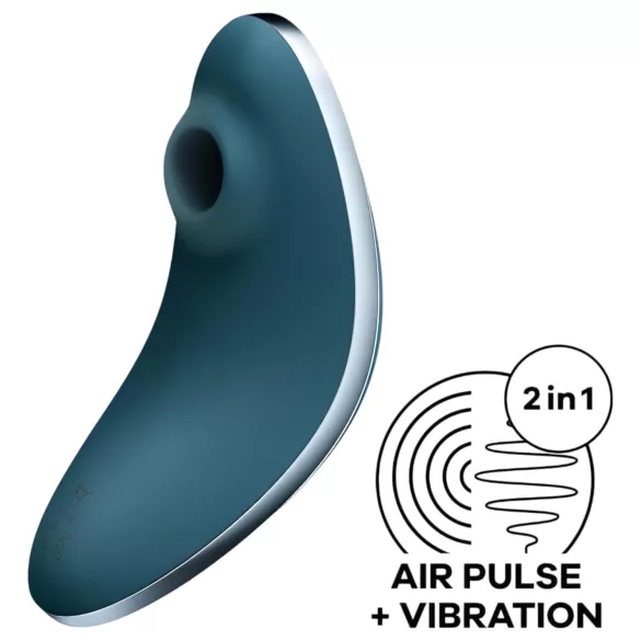 Satisfyer - klitoriskiihotin - ladattava paineaaltovibraattori - sininen