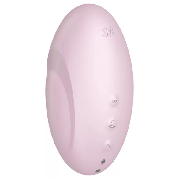 Satisfyer Vulva Lover 3 - Akku­käyttöinen, ilmataajuuksilla toimiva klitoriskiihotin (vaaleanpunainen)