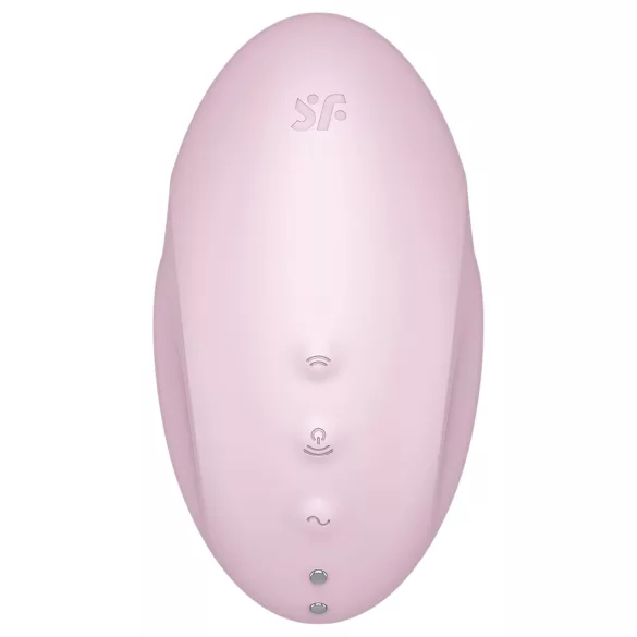 Satisfyer Vulva Lover 3 - Akku­käyttöinen, ilmataajuuksilla toimiva klitoriskiihotin (vaaleanpunainen)