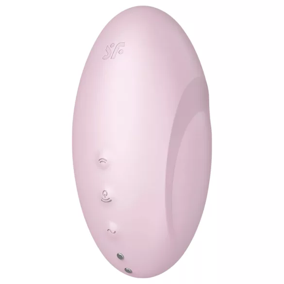 Satisfyer Vulva Lover 3 - Akku­käyttöinen, ilmataajuuksilla toimiva klitoriskiihotin (vaaleanpunainen)