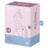 Satisfyer Vulva Lover 3 - ladattu ilmapurskusvibraattori (pinkki)