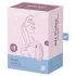 Satisfyer Vulva Lover 3 - Akku­käyttöinen, ilmataajuuksilla toimiva klitoriskiihotin (vaaleanpunainen)