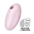Satisfyer Vulva Lover 3 - ladattu ilmapurskusvibraattori (pinkki)