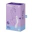 Satisfyer Curvy Trinity 2 - Ilma-aaltovibraattori 2in1 (lila)