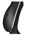 Satisfyer Curvy Trinity 2 - ilmahierova 2in1 vibraattori (musta)
