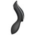 Satisfyer Curvy Trinity 2 - ilmahierova 2in1 vibraattori (musta)