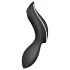 Satisfyer Curvy Trinity 2 - ilmalla pulsoiva 2-in-1 vibraattori (musta)