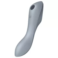   Satisfyer Curvy Trinity 3 - ilmalla sykkivä 2-in-1 vibraattori (harmaa)