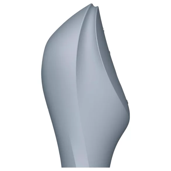 Satisfyer Curvy Trinity 3 - ilmalla stimuloiva 2in1 vibraattori - harmaa