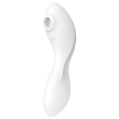 Satisfyer Curvy Trinity 5+ - 2-in-1 vibraattori - valkoinen