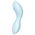 Satisfyer Curvy Trinity 5+ - älykäs 2-in-1 vibraattori (sininen)