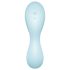 Satisfyer Curvy Trinity 5+ - älykäs 2-in-1 vibraattori (sininen)