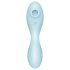 Satisfyer Curvy Trinity 5+ - älykäs 2-in-1 vibraattori (sininen)