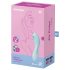 Satisfyer Curvy Trinity 5+ - älykäs 2-in-1 vibraattori (sininen)