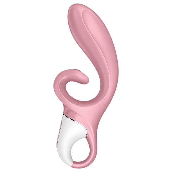 Satisfyer Hug Me - klitoriskiihotin ja vibraattori - pinkki