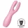 Satisfyer Threesome 3 - klitoriskiihotin vibraattori - ladattava - pinkki