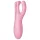 Satisfyer Threesome 4 - Sovelluksella ohjattava klitoriskiihotin (pinkki)
