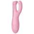 Satisfyer Threesome 4 - Sovelluksella ohjattava klitoriskiihotin (pinkki)