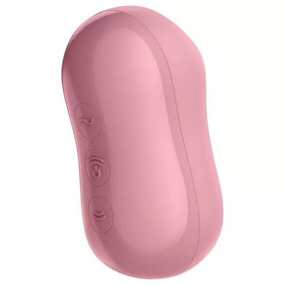 Satisfyer Cotton Candy - klitoriskiihotin paineaalto - koralli