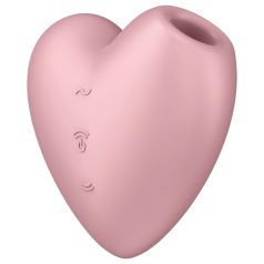   Satisfyer Cutie Heart - klitoriskiihotin ilmanpaineella - ladattava - pinkki